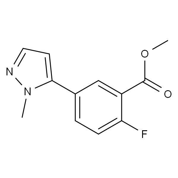 Methyl 2-Fluoro-5-(1-methyl-5-pyrazolyl)benzoate