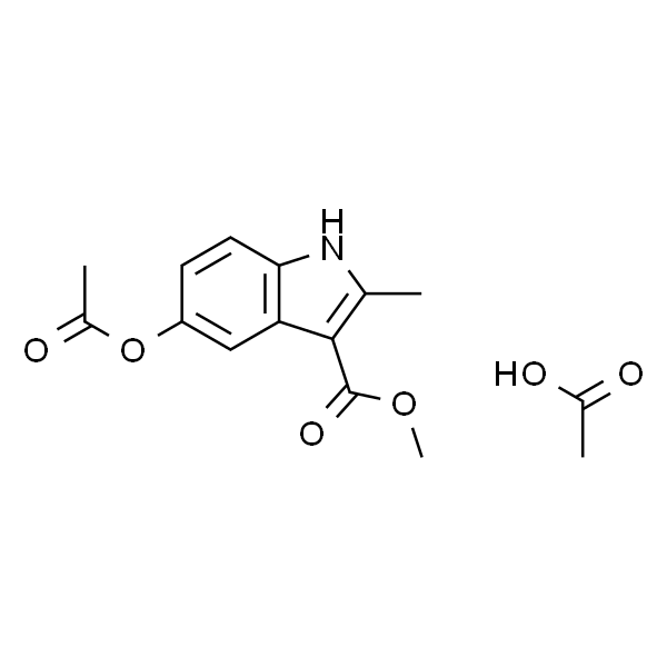 Methyl 5-acetoxy-2-methyl-1H-indole-3-carboxylate acetate