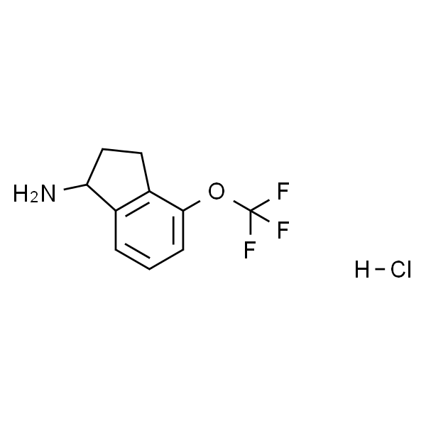 4-(Trifluoromethoxy)-2,3-dihydro-1H-inden-1-amine hydrochloride