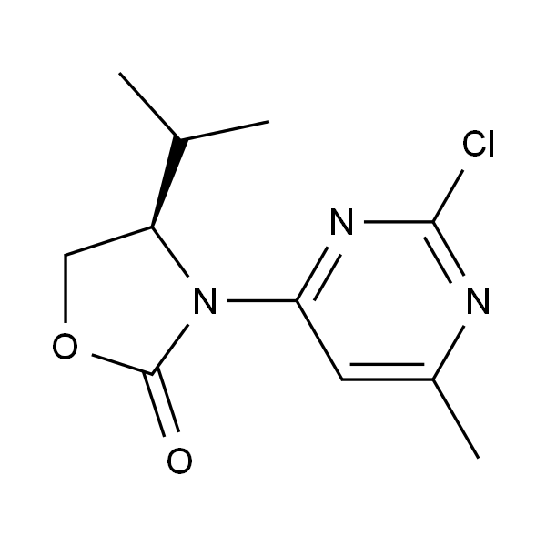 (R)-3-(2-Chloro-6-methyl-4-pyrimidinyl)-4-isopropyl-2-oxazolidinone