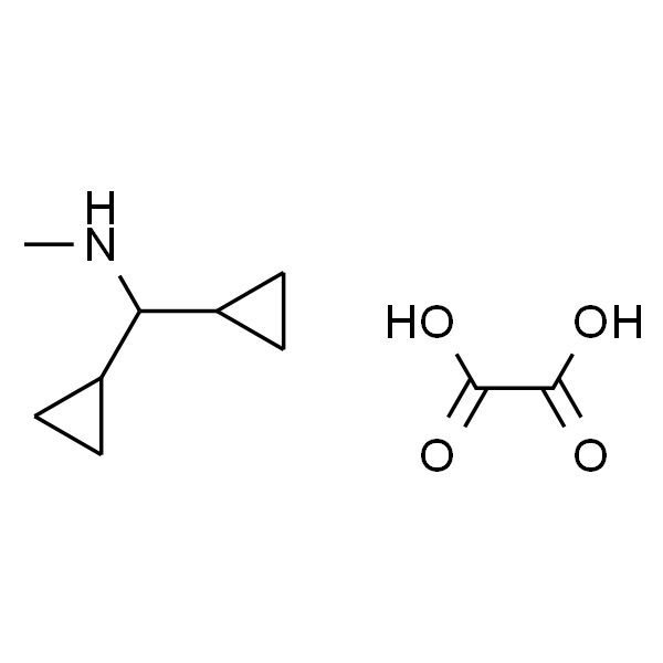 1,1-dicyclopropyl-N-methylmethanamine oxalate