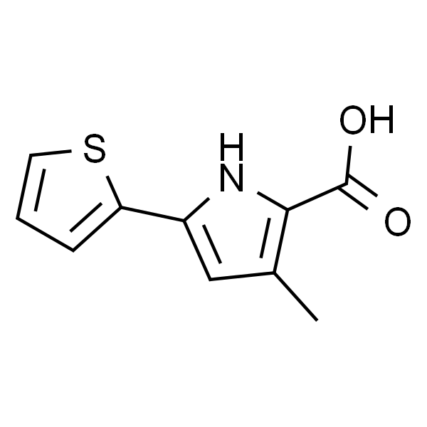3-Methyl-5-(thiophen-2-yl)-1H-pyrrole-2-carboxylic acid