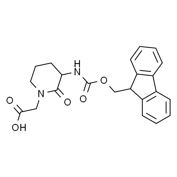 1-Piperidineaceticacid,3-[[(9H-fluoren-9-ylmethoxy)carbonyl]amino]-2-oxo-(9CI)