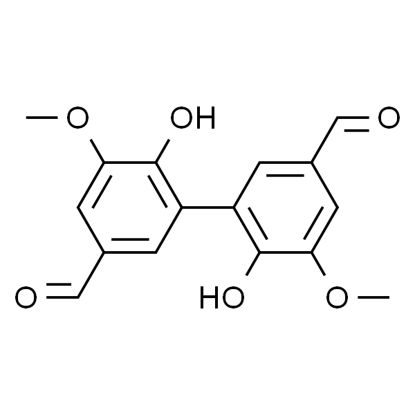 6,6'-dihydroxy-5,5'-dimethoxybiphenyl-3,3'-dicarbaldehyde
