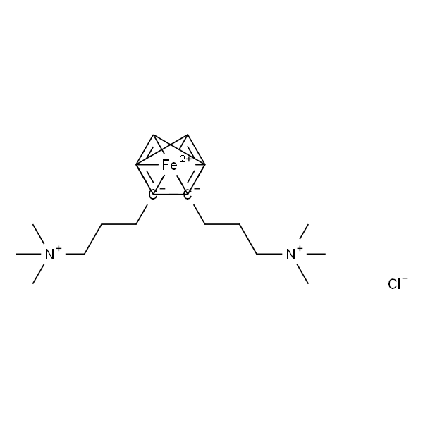 1,1'-Bis[3-(trimethylammonio)propyl]ferrocene Dichloride