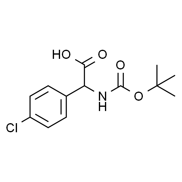 4-Chloro-a-(Boc-amino)-benzeneacetic acid