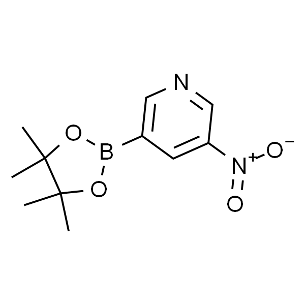 3-Nitro-5-(4,4,5,5-tetramethyl-1,3,2-dioxaborolan-2-yl)pyridine