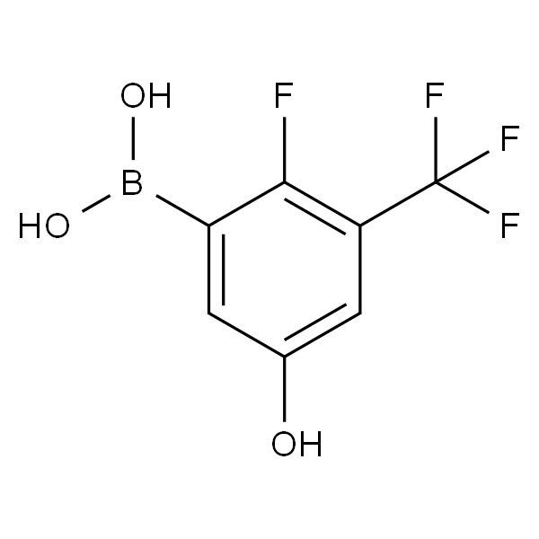 (2-Fluoro-5-hydroxy-3-(trifluoromethyl)phenyl)boronic acid