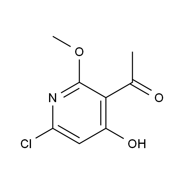 1-(6-chloro-4-hydroxy-2-methoxypyridin-3-yl)etha n-1-one