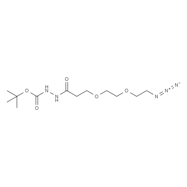 Azido-PEG2-t-Boc-hydrazide