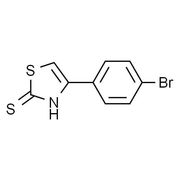 37(4-BROMOPHENYL)-2-THIAZOLETHIOL