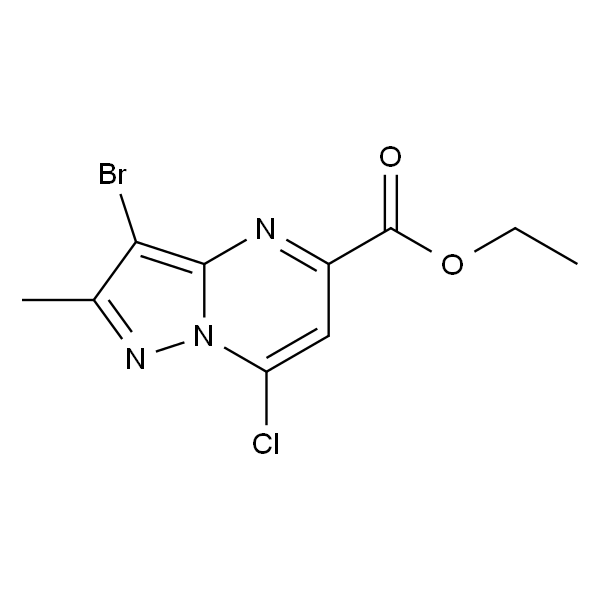 Ethyl3-bromo-7-chloro-2-methylpyrazolo[1,5-a]pyrimidine-5-carboxylate