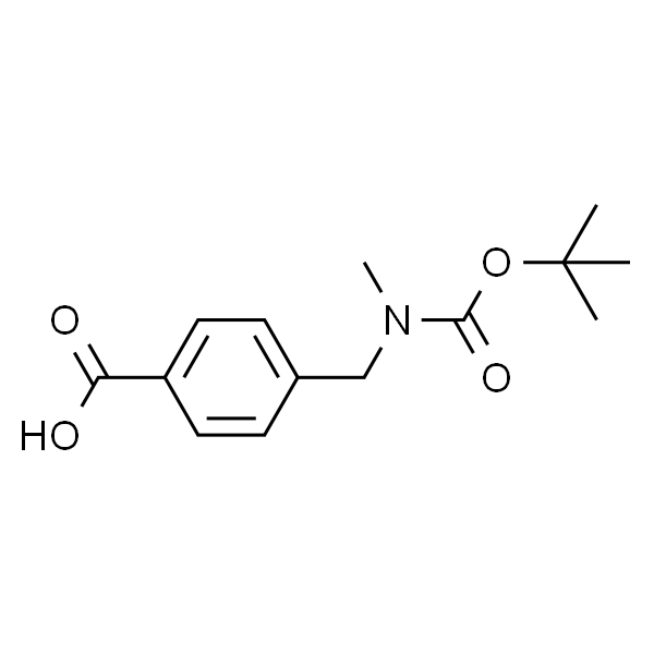 4-(((tert-Butoxycarbonyl)(methyl)amino)methyl)benzoic acid