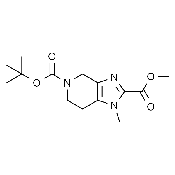 5H-Imidazo[4,5-c]pyridine-2,5-dicarboxylic acid, 1,4,6,7-tetrahydro-1-methyl-, 5-(1,1-dimethylethyl) 2-methyl ester
