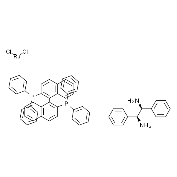Dichloro[(R)-(+)-2,2'-bis(diphenylphosphino)-1,1'-binaphthyl][(1S,2S)-(-)-1,2-diphenylethylenediamine]ruthenium(II), min. 90%