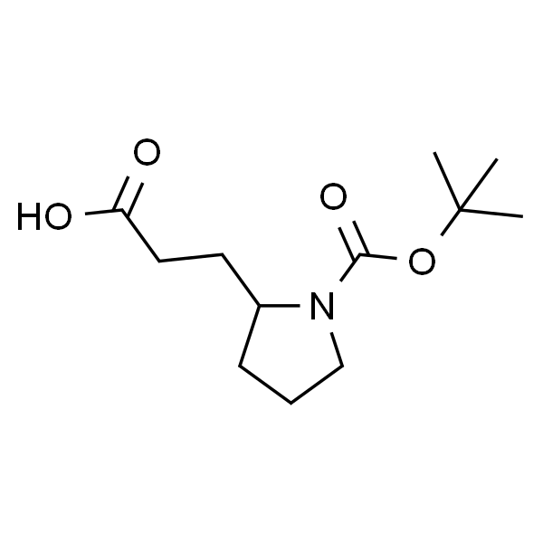 2-(2-Carboxy-Ethyl)-Pyrrolidine-1-Carboxylic Acid Tert-Butyl Ester