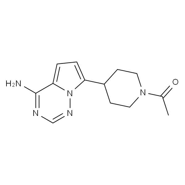 Ethanone, 1-[4-(4-aminopyrrolo[2,1-f][1,2,4]triazin-7-yl)-1-piperidinyl]-
