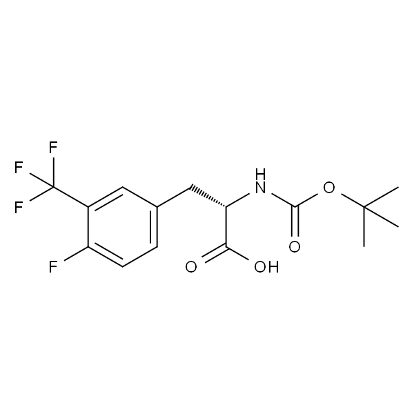 (S)-2-((tert-Butoxycarbonyl)amino)-3-(4-fluoro-3-(trifluoromethyl)phenyl)propanoicacid