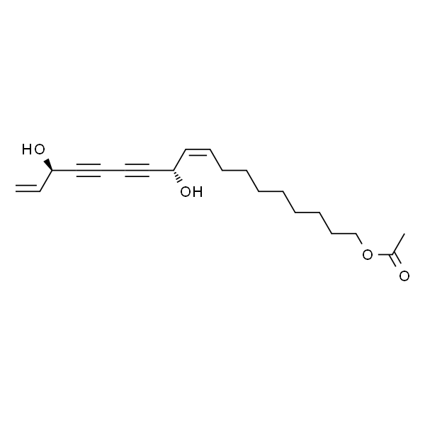 1-Acetoxy-9,17-octadecadiene-12,14-diyne-11,16-diol