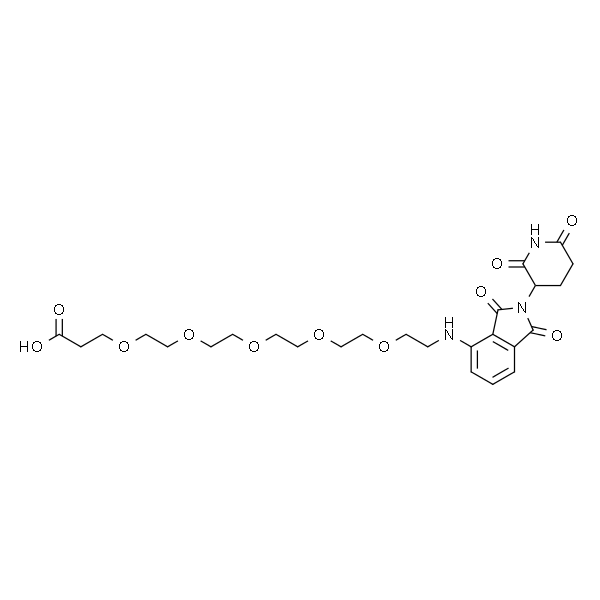 Pomalidomide-PEG5-CO2H
