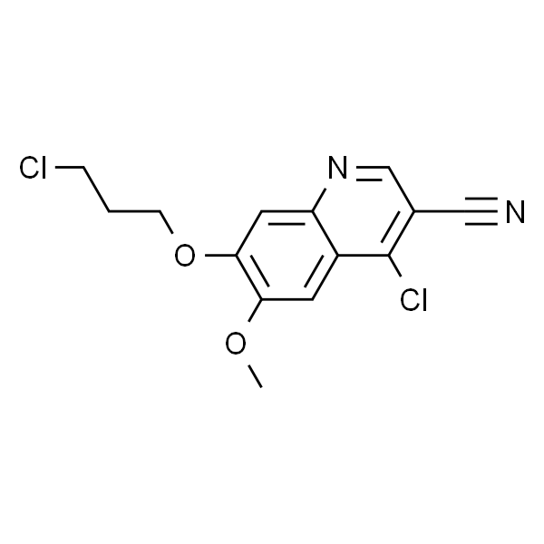 4-Chloro-7-(3-chloropropoxy)-6-methoxyquinoline-3-carbonitrile