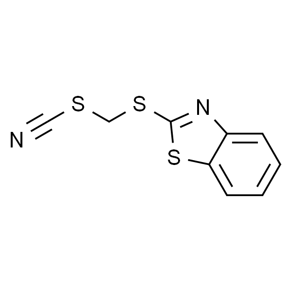 Thiocyanic acid (2-benzothiazolylthio)methyl ester