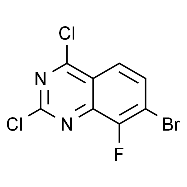 7-bromo-2,4-dichloro-8-fluoroquinazoline