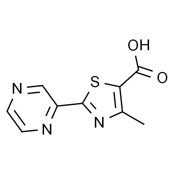 4-Methyl-2-(2-pyrazinyl)thiazole-5-carboxylic acid 97%