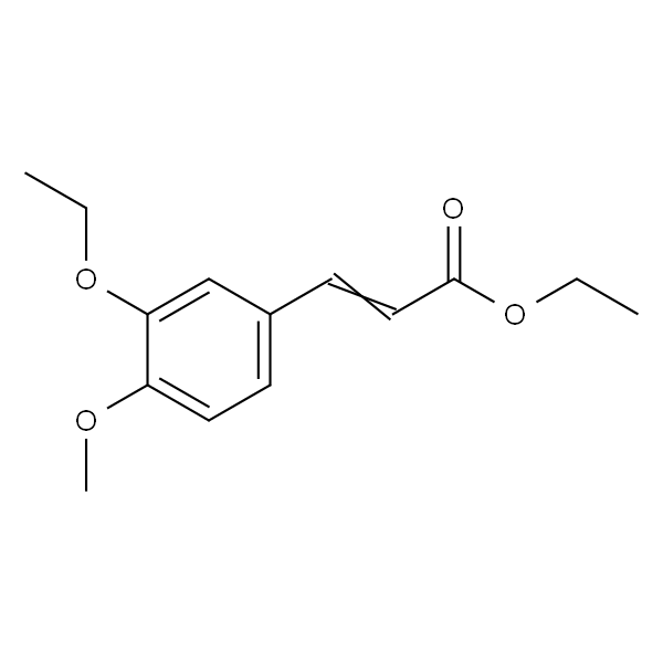 trans-ethyl-3-(3-ethoxy-4-methoxyphenyl)acrylate