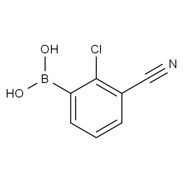 (2-Chloro-3-cyanophenyl)boronic acid