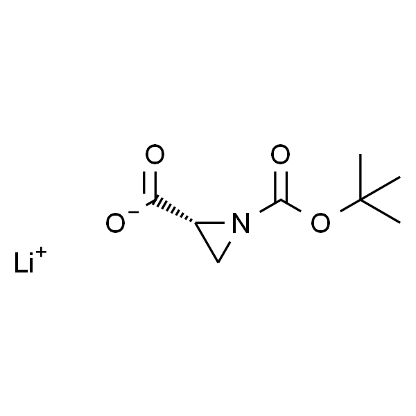lithium(1+) (2R)-1-[(tert-butoxy)carbonyl]aziridine-2-carboxylate