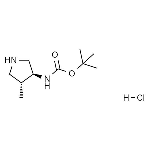 (3S,4R)-(4-Methyl-pyrrolidin-3-yl)-carbamic acid tert-butyl ester hydrochloride