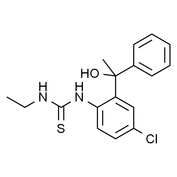 Thiourea, N-[4-chloro-2-(1-hydroxy-1-phenylethyl)phenyl]-N'-ethyl-