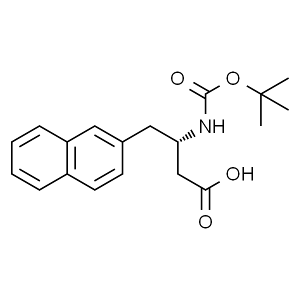 (S)-3-((tert-Butoxycarbonyl)amino)-4-(naphthalen-2-yl)butanoic acid
