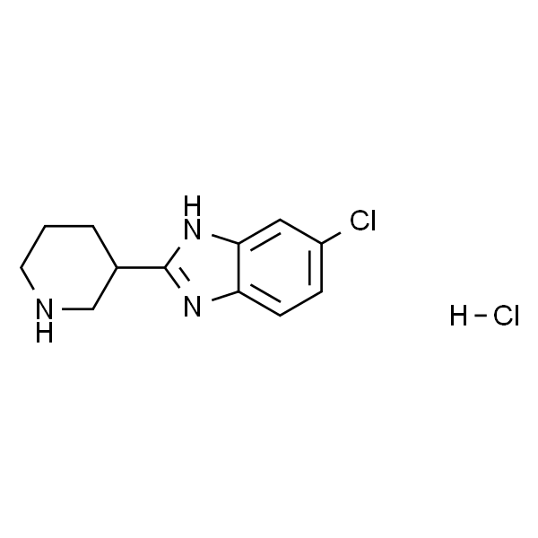 6-Chloro-2-(piperidin-3-yl)-1H-benzo[d]imidazole hydrochloride