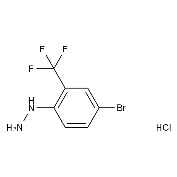 (4-Bromo-2-(trifluoromethyl)phenyl)hydrazinehydrochloride