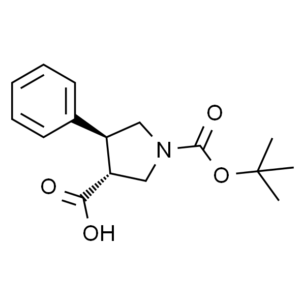 Trans-1-Boc-4-phenylpyrrolidine-3-carboxylic acid