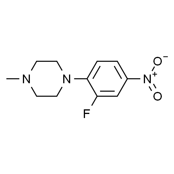 1-(2-Fluoro-4-nitrophenyl)-4-methylpiperazine