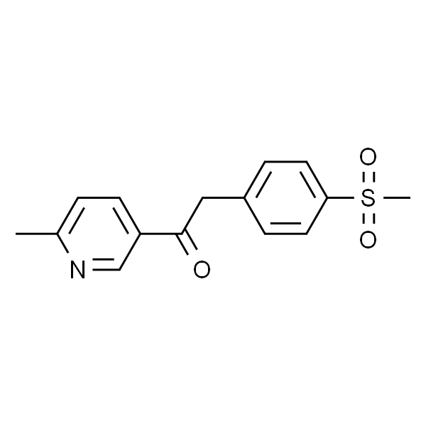 1-(6-Methylpyridin-3-yl)-2-(4-(methylsulfonyl)phenyl)ethanone