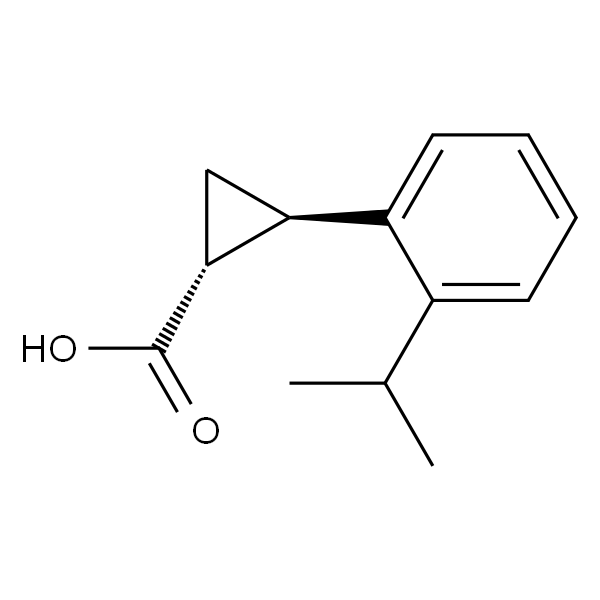 trans-2-(2-isopropylphenyl)cyclopropane-1-carboxylic acid