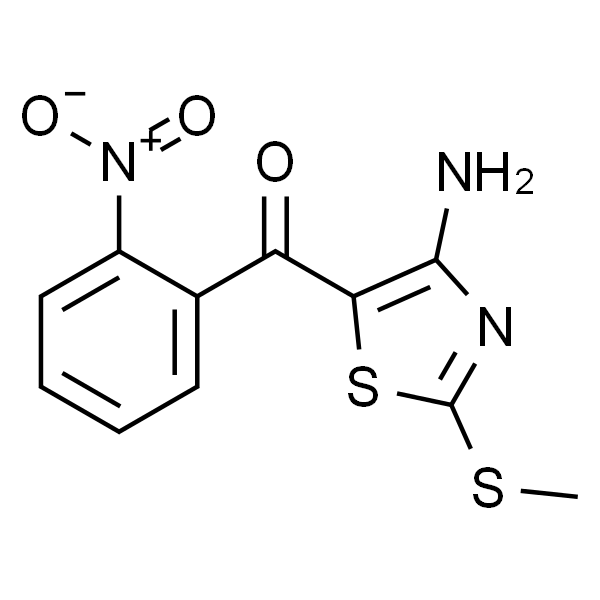 Methanone, [4-amino-2-(methylthio)-5-thiazolyl](2-nitrophenyl)-