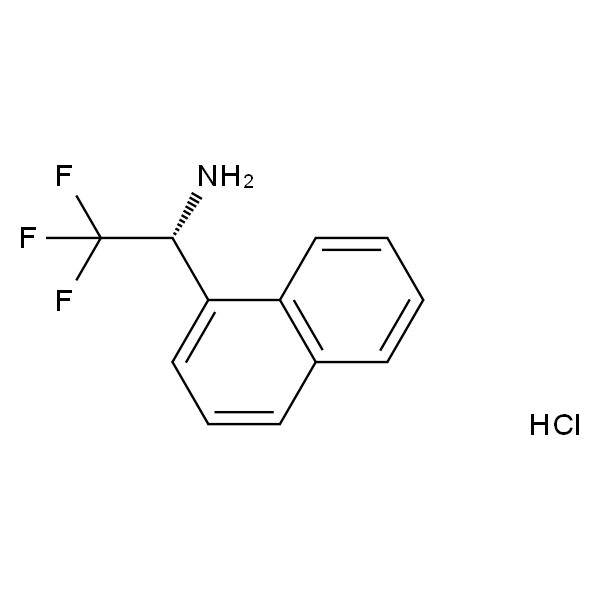 (R)-2,2,2-TRIFLUORO-1-(NAPHTHALEN-1-YL)ETHAN-1-AMINE HCL
