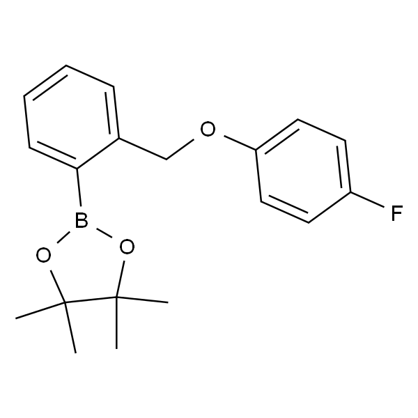2-(2-((4-Fluorophenoxy)methyl)phenyl)-4,4,5,5-tetramethyl-1,3,2-dioxaborolane
