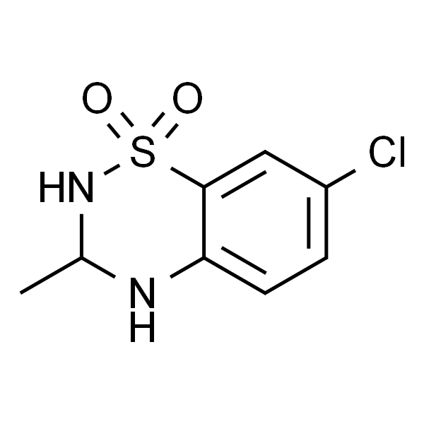 7-Chloro-3-methyl-3,4-dihydro-2H-benzo[e][1,2,4]thiadiazine 1,1-dioxide