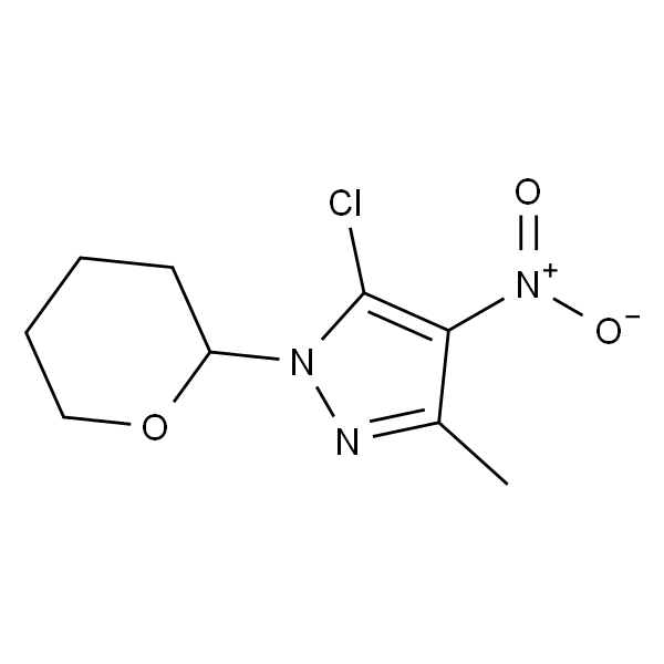 5-chloro-3-methyl-4-nitro-1-(tetrahydro-2H-pyran-2-yl)-1H-pyrazole