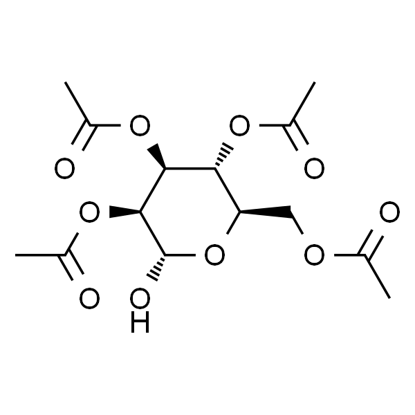 (2R,3R,4S,5S,6S)-2-(Acetoxymethyl)-6-hydroxytetrahydro-2H-pyran-3,4,5-triyl triacetate