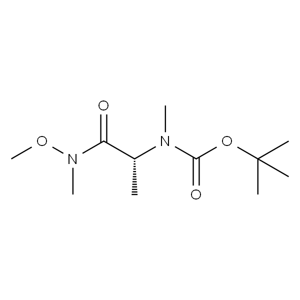 (R)-tert-Butyl (1-(methoxy(methyl)amino)-1-oxopropan-2-yl)(methyl)carbamate
