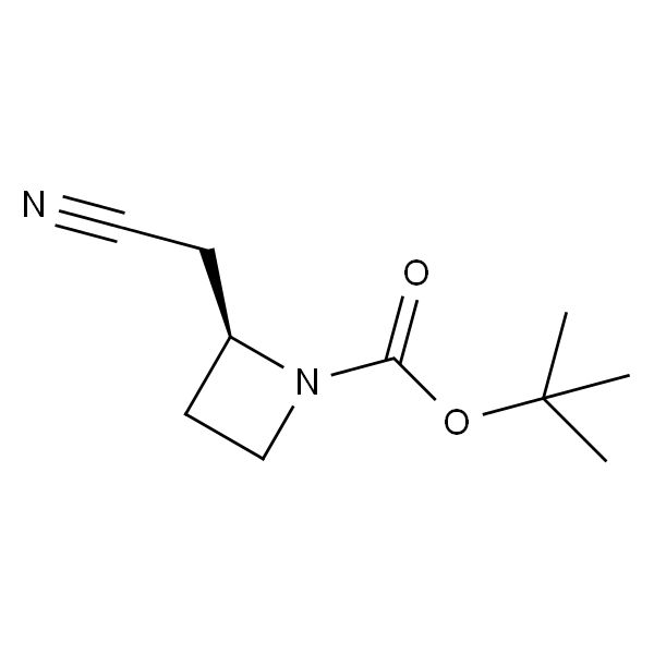 1-Azetidinecarboxylic acid, 2-(cyanomethyl)-, 1,1-dimethylethyl ester, (2S)-