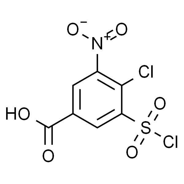4-chloro-5-chlorosulphonyl-3-nitrobenzoicacid