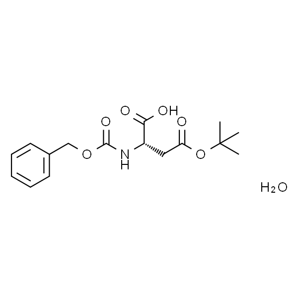 (S)-2-(((Benzyloxy)carbonyl)amino)-4-(tert-butoxy)-4-oxobutanoic acid hydrate